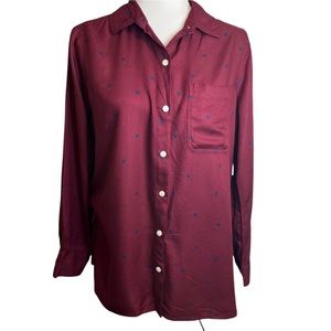 NWT Old Navy Button Up Blouse Size M